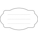 Stempel- Etikett 52 x 30 mm,