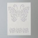 Stencil, , Schmetterling, DIN A5, 2-teilig