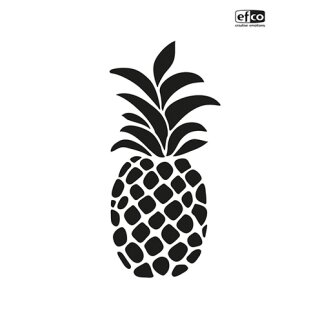 Stencil, , Ananas, DIN A4, 1-teilig