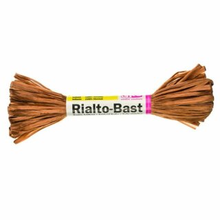 Rialto - Bast, mittelbraun, glänzend, , 10 g