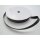 Band / Satin / Uni / doppelseitig / 10m, 10 mm schwarz, 1, Rol (Rol)