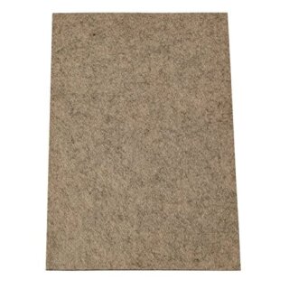 Filz 3mm, 75 x 50 cm, natur meliert