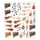 HOBBY-Design Sticker Musik-Instrument