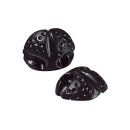 Tiernasen, schwarz, zum Kleben, 20 mm, 4 Stk.