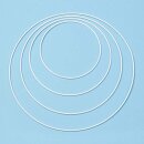 AAO Metall-Ring Ø 20cm weiß