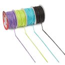 Schnur 2 mm, schwarz, Rol. à 50 m