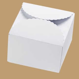 Papier-Box weiss, 90 x 90 x 50 mm, Btl. à 2 St.