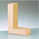 Buchstabe, , L, H 17,5 x B 12,3 x T 5,5 cm,