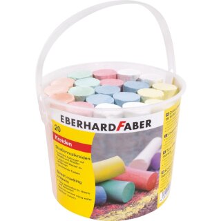 EFA Straßenmalkreide 20er Eimer