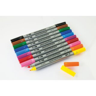 Doppelfasermaler 10er Etui