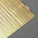 Wachsstreifen, gold glänzend, flach, 200 x 1 mm, 30...
