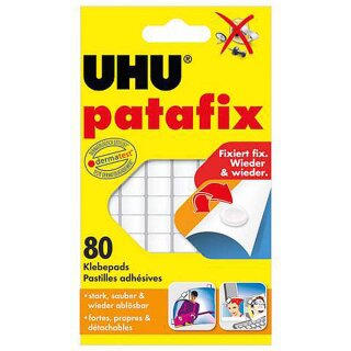 AAO (Art.48810) UHU patafix weiss 80Pads D/F