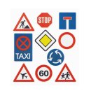 HOBBY-Design Sticker Verkehrsschilder