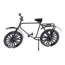 Miniatur-Fahrrad schwarz, ca. 9,5 x 6 cm