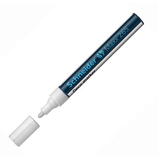 Windowmarker Decomarker Maxx 265, 2-3 mm, weiß