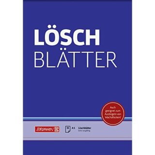 Löschblattblock A5 10Bl