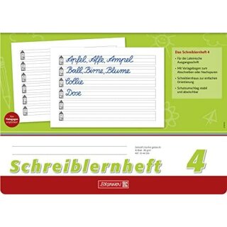 Schreiblernheft A4quer Nr.4