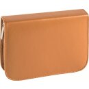 Brunnen 104905704 Schüler-Etui Leder natur (19,5 x...