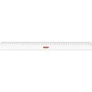 Lineal 40cm glasklar