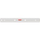 Lineal zum Abheften 30cm glasklar