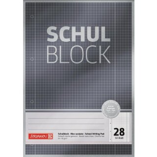 Schulbl A4 90g 50Bl