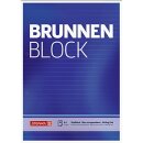 Briefblock A4 BRUNNEN lin gelocht