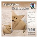 FALTBL."KRAFTPAPIER" 80G.15x15CM, 100BL