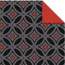 FLORENTINE "GALA" 80G.15x15CM,65BL.SCHWARZ/RO