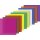 Faltblatt trans.10x10cm 250Bl sort