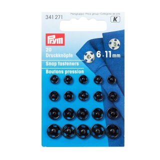 ANNÄH-DRUCKKNÖPFE 6-11 MM