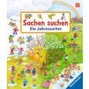 Sachen suchen: Die Jahreszeiten, Pappbilderbuch unter 5 Euro
