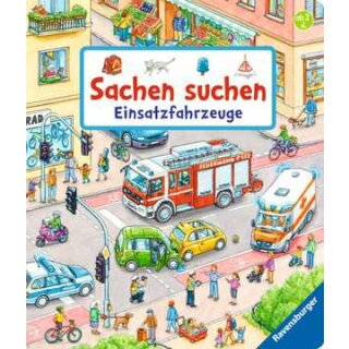 Seidel,Sachen suchen Einsatzfahrzeuge, Pappbilderbuch unter 5 Euro