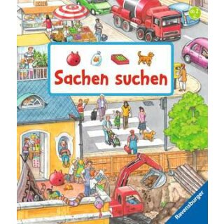 Diverse, Sachen suchen, Pappbilderbuch unter 5 Euro