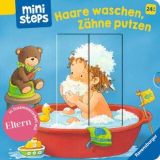 MS Haare waschen, Zähne putzen, ministeps-Bücher