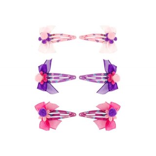 CC-Clip m. Schleife 3 Farben 4 cm
