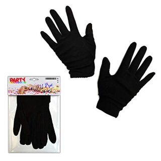 Damen-Handschuhe schwarz, Gr. S+M sortie