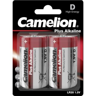 Mono (D) Alkaline 2er Blister Camelion