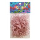 Rainbow Loom, glitzer rot