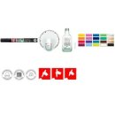 Marabu Marker Porcelain & Glas Pai nter, mandarine...