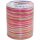 Präsent Bastband, rot-pink-grün, 50-m-Spule (ABVK)