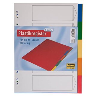 Idena Plastikregister A4