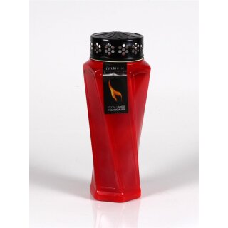 Lyra Premium Grabkerze in rot