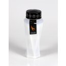 Lyra Premium Grabkerze in weiss