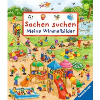 Sachen suchen: Meine Wimmelbilder, Pappbilderbuch unter 5 Euro