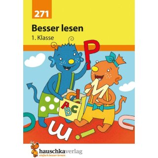 Besser lesen 1. Klasse, A5- Heft