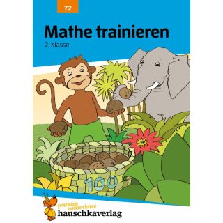 Mathe trainieren 2. Klasse, A5- Heft