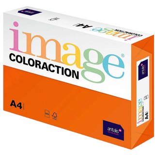 Image Coloraction - farbiges Kopierpapier Amsterdam/orange 120g/m? A4 - Paket zu 250 Blatt (ABVK)