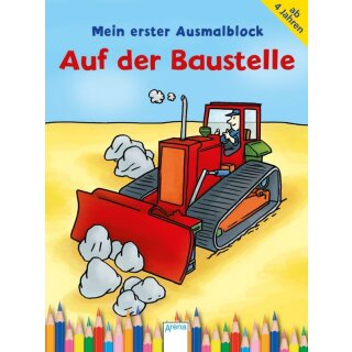 Auf der Baustelle, Ausmalbl.