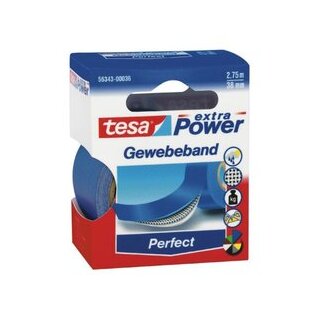 Gewebeband tesa 38mm x 2,75m, blau