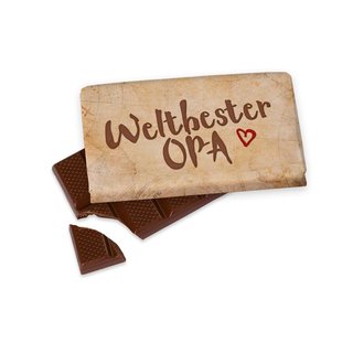 Schokolade40g Weltbester Opa